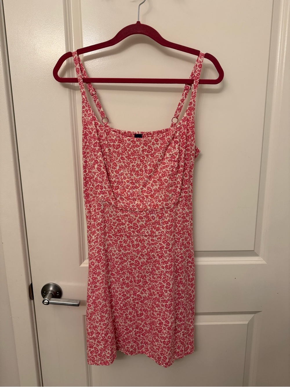 Old Navy Pink Floral Spaghetti-Strap Mini Dress